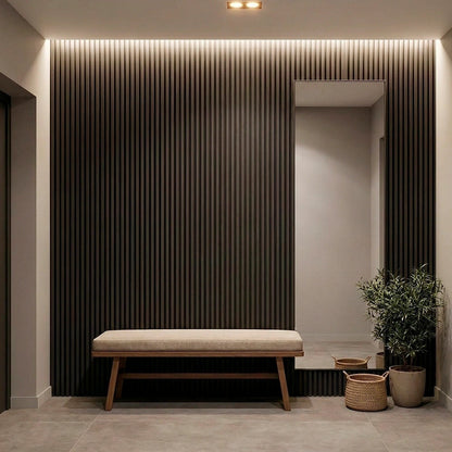 Acoustic Wood Wall Panel — Transform Your Space in Just 30 Minutes - (270cm x 110cm)